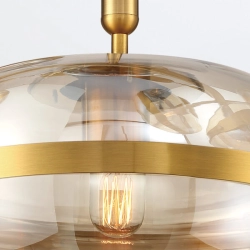 Lampa wisząca Nottingham – 1 źródło światła QN-NOTTINGHAM-1P-AB Elstead Lighting
