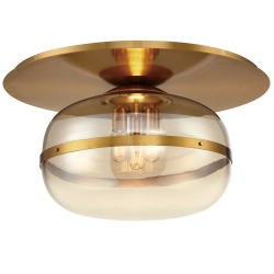 Duży plafon Nottingham – 1 źródło światła QN-NOTTINGHAM-F-L-AB Elstead Lighting