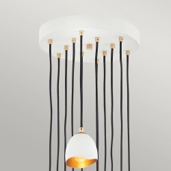 Lampa wisząca Nula – 12 źródeł światła QN-NULA-12P Elstead Lighting
