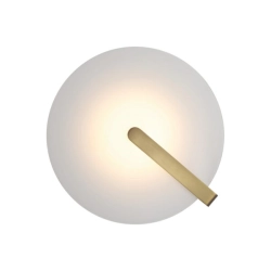 Mały plafon / kinkiet Nuvola – Złoty QN-NUVOLA-F-S-BG Elstead Lighting