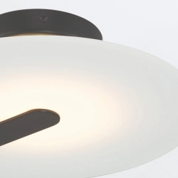 Mały plafon / kinkiet Nuvola – Matowa czerń QN-NUVOLA-F-S-BK Elstead Lighting