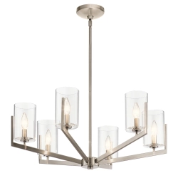 kinkiecik.pl Żyrandol Nye – 6 źródeł światła – Klasyczny pewter QN-NYE6-CLP Elstead Lighting