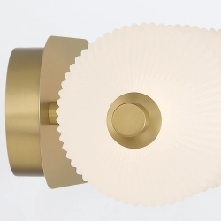 Kinkiet Palams – 3 źródła światła – Złoty QN-PALMAS-3W-BG Elstead Lighting
