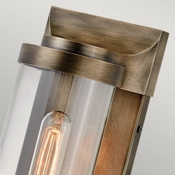 Średnia latarnia naścienna Pearson – 1 źródło światła – Brąz oksydowany QN-PEARSON-M-BU Elstead Lighting