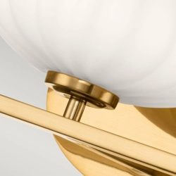 Kinkiet Pim – 3 źródła światła – Złoty QN-PIM3-FXG Elstead Lighting