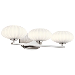 kinkiecik.pl Kinkiet Pim – 3 źródła światła – Polerowany chrom QN-PIM3-PC Elstead Lighting