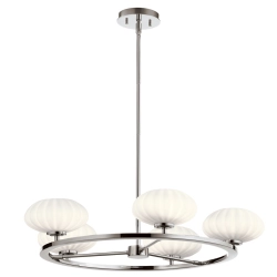 kinkiecik.pl Żyrandol Pim – 5 źródeł światła – Polerowany chrom QN-PIM5-PC Elstead Lighting