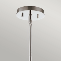 Żyrandol Pim – 5 źródeł światła – Polerowany chrom QN-PIM5-PC Elstead Lighting