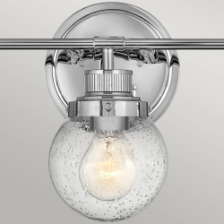 Kinkiet Poppy – 3 źródła światła – Polerowany chrom QN-POPPY3-PC-BATH Elstead Lighting