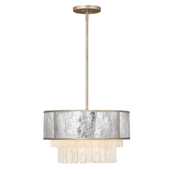 kinkiecik.pl Lampa wisząca/ Półplafon Reverie – 4 źródła światła QN-REVERIE-4P-CPG Elstead Lighting