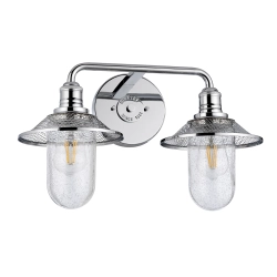 Kinkiet Rigby – 2 źródła światła – Polerowany chrom QN-RIGBY2-BATH-PC Elstead Lighting