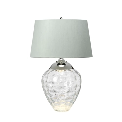 kinkiecik.pl Lampa stołowa Samara – 2 źródła światła – Bezbarwne szkło QN-SAMARA-TL-CLR Elstead Lighting