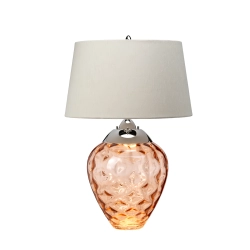 kinkiecik.pl Lampa stołowa Samara – 2 źródła światła – Łososiowa QN-SAMARA-TL-SLM Elstead Lighting
