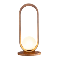 Lampa stołowa Sfera QN-SFERA-TL-L-TEAK Elstead Lighting