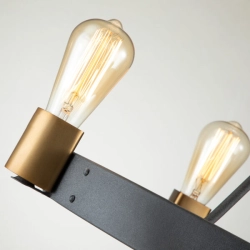 Lampa wisząca/ Półplafon Silas – 4 źródła światła QN-SILAS-4P-DZ Elstead Lighting