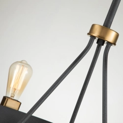Lampa wisząca/ Półplafon Silas – 6 źródeł światła QN-SILAS-6P-DZ Elstead Lighting