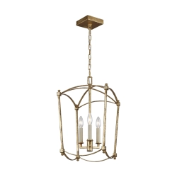 kinkiecik.pl Lampa wisząca Thayer – 3 źródła światła QN-THAYER-3P-ADB Elstead Lighting