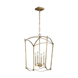 kinkiecik.pl Lampa wisząca Thayer – 4 źródła światła QN-THAYER-4P-ADB Elstead Lighting