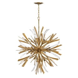 kinkiecik.pl Duża lampa wisząca Vida – 13 źródeł światła QN-VIDA-13P-L Elstead Lighting
