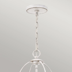 Lampa wisząca Bradbury – 4 źródła światła – Antyczna biel QZ-BRADBURY-4P-AWH Elstead Lighting