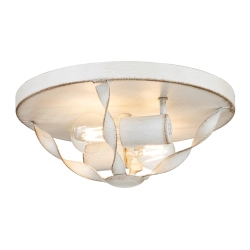 Plafon Bradbury – 2 źródła światła – Antyczna biel QZ-BRADBURY-F-AWH Elstead Lighting