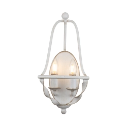 Kinkiet Bradbury – 2 źródła światła – Antyczna biel QZ-BRADBURY2-AWH Elstead Lighting