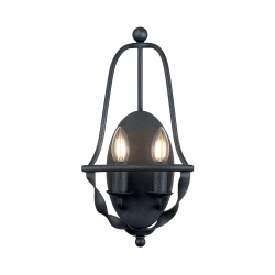 Kinkiet Bradbury – 2 źródła światła – Popielaty QZ-BRADBURY2-GK Elstead Lighting
