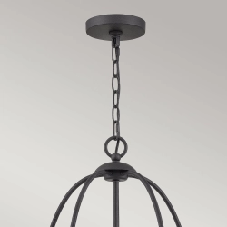 Żyrandol Bradbury – 5 źródeł światła – Popielaty QZ-BRADBURY5-GK Elstead Lighting