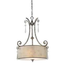 kinkiecik.pl Lampa wisząca Kendra – 2 źródła światła QZ-KENDRA-P-B Elstead Lighting