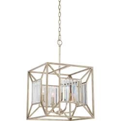 kinkiecik.pl Lampa wisząca Lakeside – 4 źródła światła QZ-LAKESIDE4-P-B Elstead Lighting