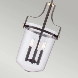 kinkiecik.pl Lampa wisząca Penn Station – 3 źródła światła – Zachodni brąz QZ-PENN-STATION-M-WT Elstead Lighting