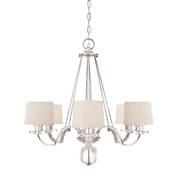 kinkiecik.pl Żyrandol Uptown Sutton Place – 6 źródeł światła QZ-SUTTON-PLACE6 Elstead Lightnig
