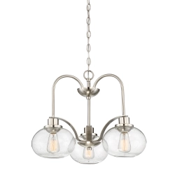 kinkiecik.pl Żyrandol Trilogy – 3 źródła światła – Szczotkowany nikiel QZ-TRILOGY3-BN Elstead Lighting