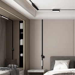 Łącznik natynkowy C Magnetic Slim biały LP-656-MAG SLIM łącznik C SM WH Light Prestige