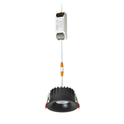 FLEUR IP54 DIMM wpuszczana czarna 230V LED 15W 60° IP54 3000K Rendl light studio R14233 - zdjęcie produktu