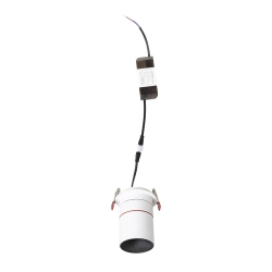 AUGUSTA wpuszczana biała/czarna 230V LED 12W 36° 3000K Rendl light studio R14239 - zdjęcie produktu