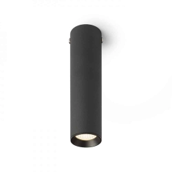 kinkiecik.pl RIGA 18 sufitowa czarna 230V LED 4.5W 38° 3000K R12451 Rendl light studio