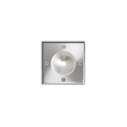 RIZZ SQ 105 stal nierdzewna 230V LED 3W 96° IP65 3000K R10436 Rendl light studio - zdjęcie produktu