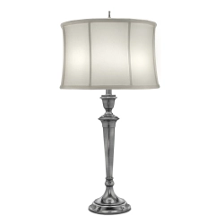 kinkiecik.pl Lampa stołowa Syracuse – 1 źródło światła – Antyczny nikiel SF-SYRACUSE-AN Elstead Lighting