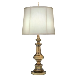 kinkiecik.pl Lampa stołowa Washington – 1 źródło światła – Antyczny mosiądz SF-WASHINGTON-AB Elstead Lighting