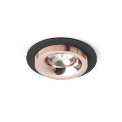 kinkiecik.pl SHARM R I wpuszczana czarna miedź/miedź 230V LED 10W 24° 3000K R13238 Rendl light studio
