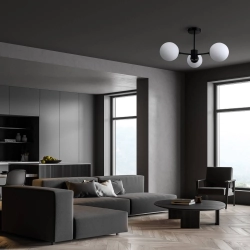kinkiecik.pl Roma 3 wisząca czarna LP-1345/3P BK LIGHT PRESTIGE