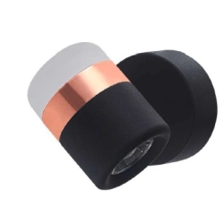 Lampa ścienna POCCO LED czarna 14 cm - zdjęcie produktu