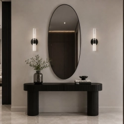 Lampa ścienna CANDELA 31 cm czarny - zdjęcie produktu