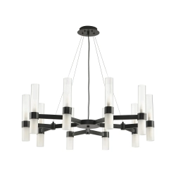 Lampa wisząca CANDELA-10 czarna 85 cm - zdjęcie produktu