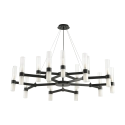 Lampa wisząca CANDELA-15 czarna 120 cm - zdjęcie produktu