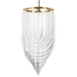 Lampa wisząca WAVE złota 40 cm - zdjęcie produktu