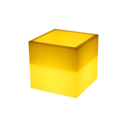 Lampa ogrodowa donica FLOWER CUBE LED RGBW 16 kolorów 40 cm - zdjęcie produktu