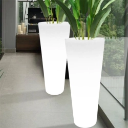 Lampa ogrodowa donica FLOWER POT L LED RGBW 16 kolorów 90 cm - zdjęcie produktu
