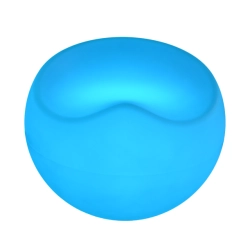 Lampa ogrodowa pufa APPLE L LED RGBW 16 kolorów 65 cm - zdjęcie produktu
